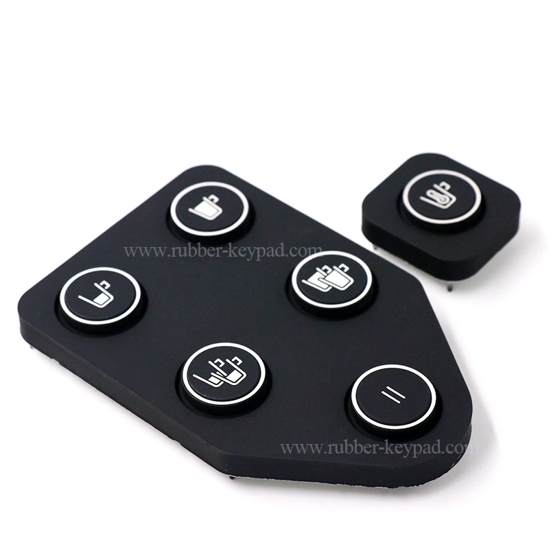 Customized Button/Switch/Pad Membrane Silicone Rubber Remote Control Keyboard Keypad