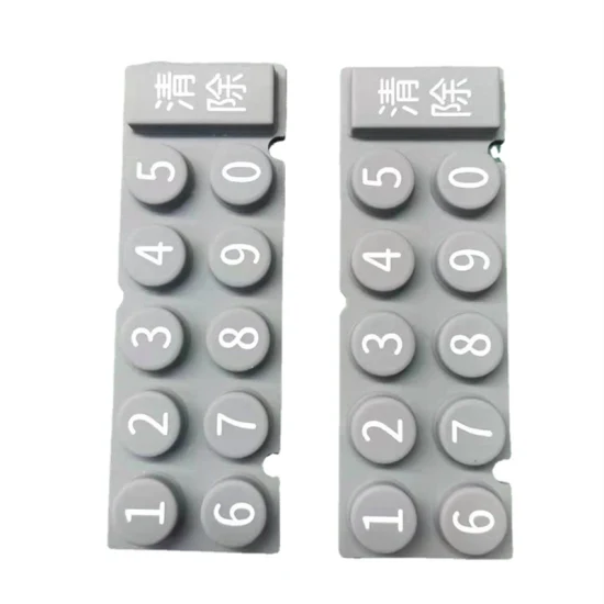 Silicone Keypad Customized Rubber Membrane Switch Silicone Rubber Keypad Manufacturers