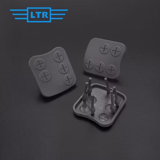 Rubber Keyboard Push Buttons Electronic Keypads Rubber Button Made Keypad OEM Custom Silicone Screen Printing Durable Aceeptable