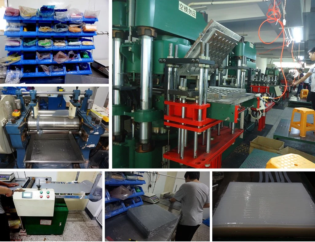 Customized Silicone Rubber Part Rubber Compression Molding Process