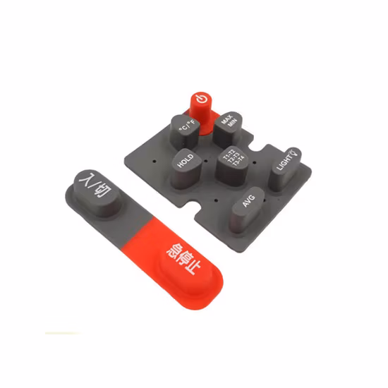 High Quality Colorful Wheelchair Silicone Rubber Laser Keypad